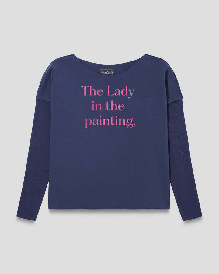 THE LADY IN THE PAINTING relaxed smart-shirt