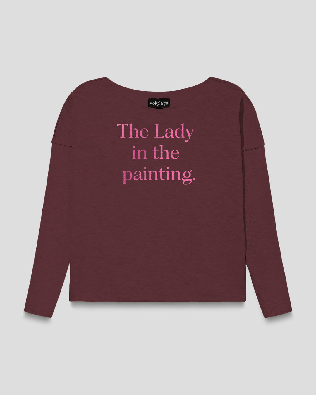 THE LADY IN THE PAINTING relaxed smart-shirt