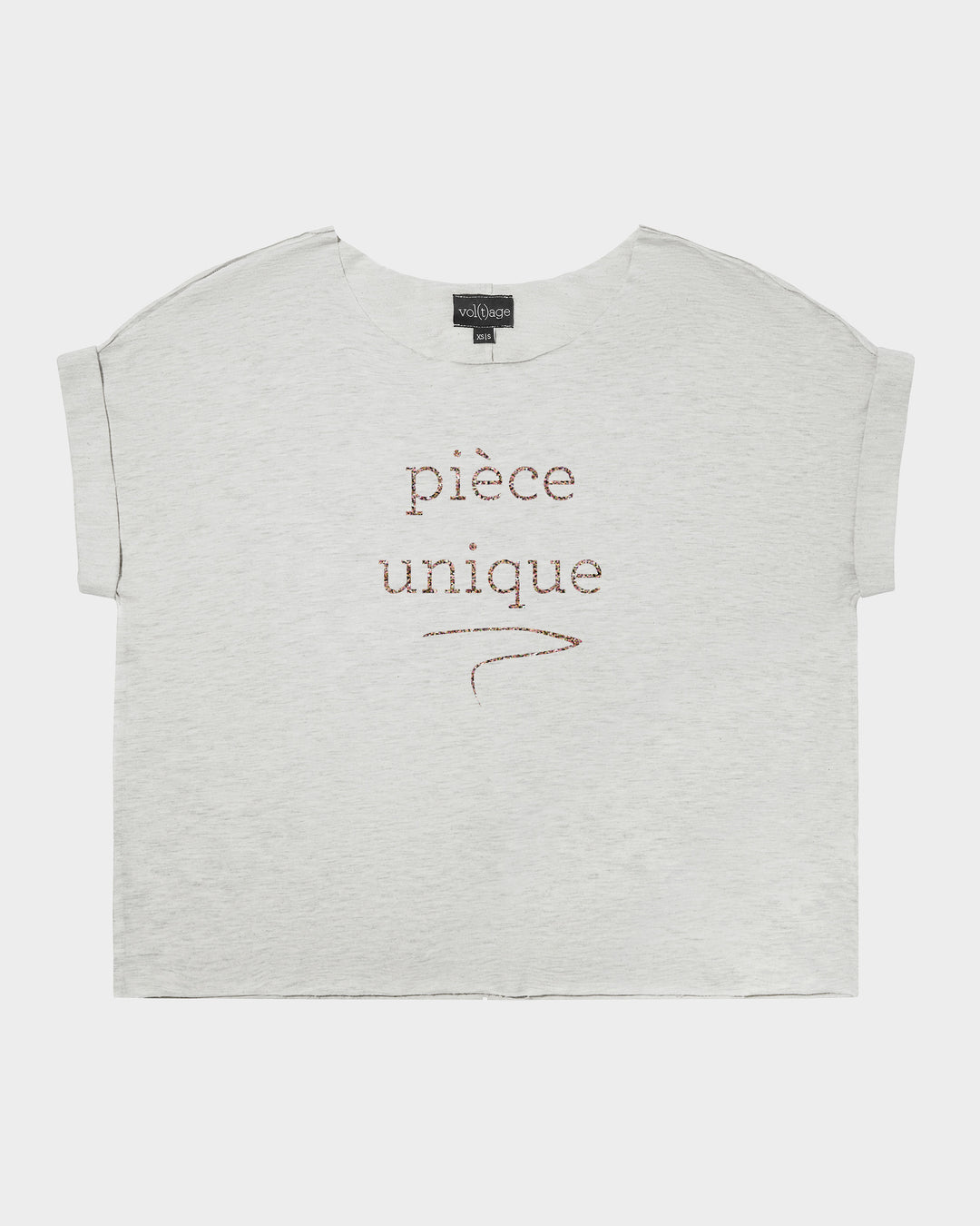 pièce unique. relaxed smart-tee