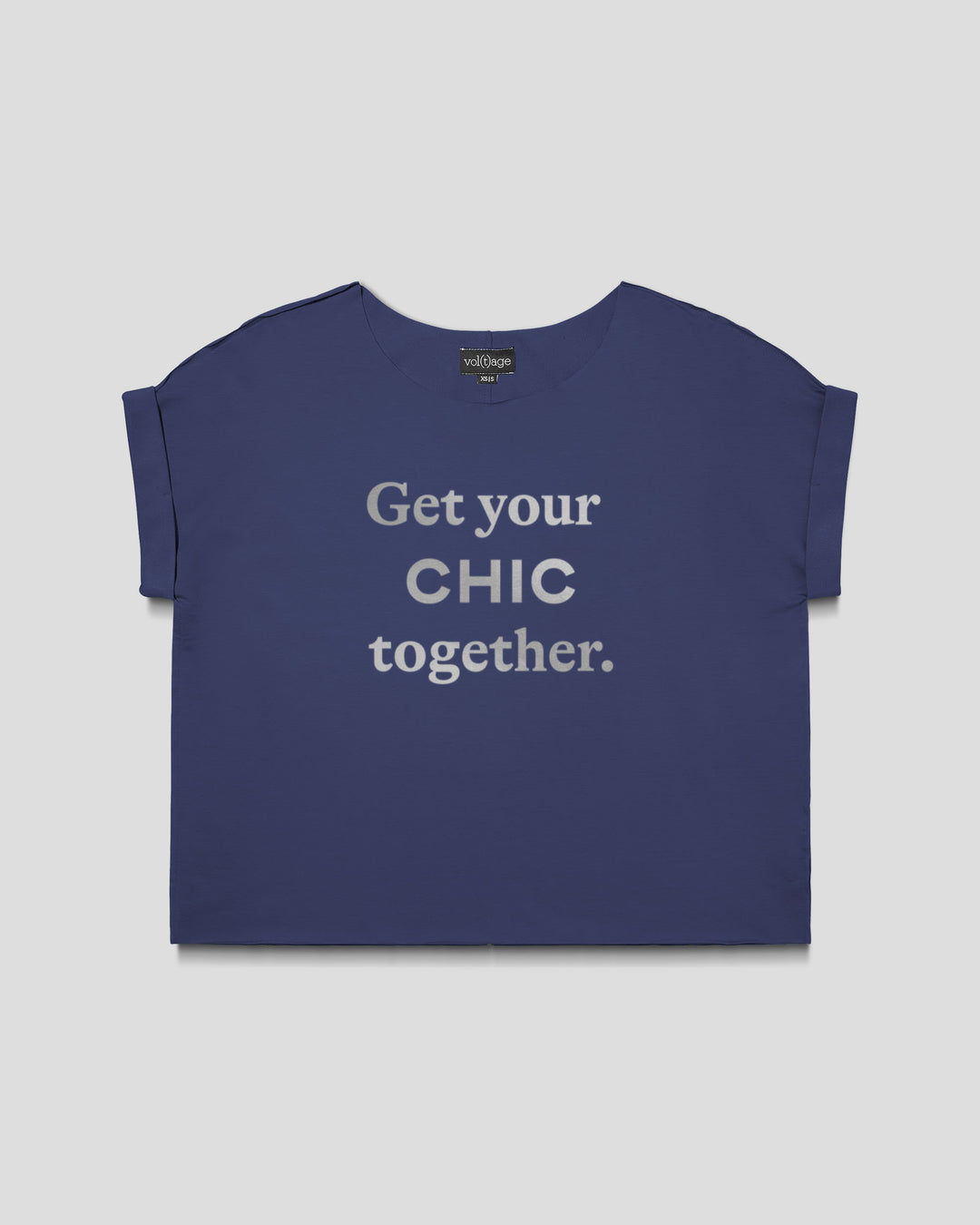GET YOUR CHIC TOGETHER relaxed smart-tee