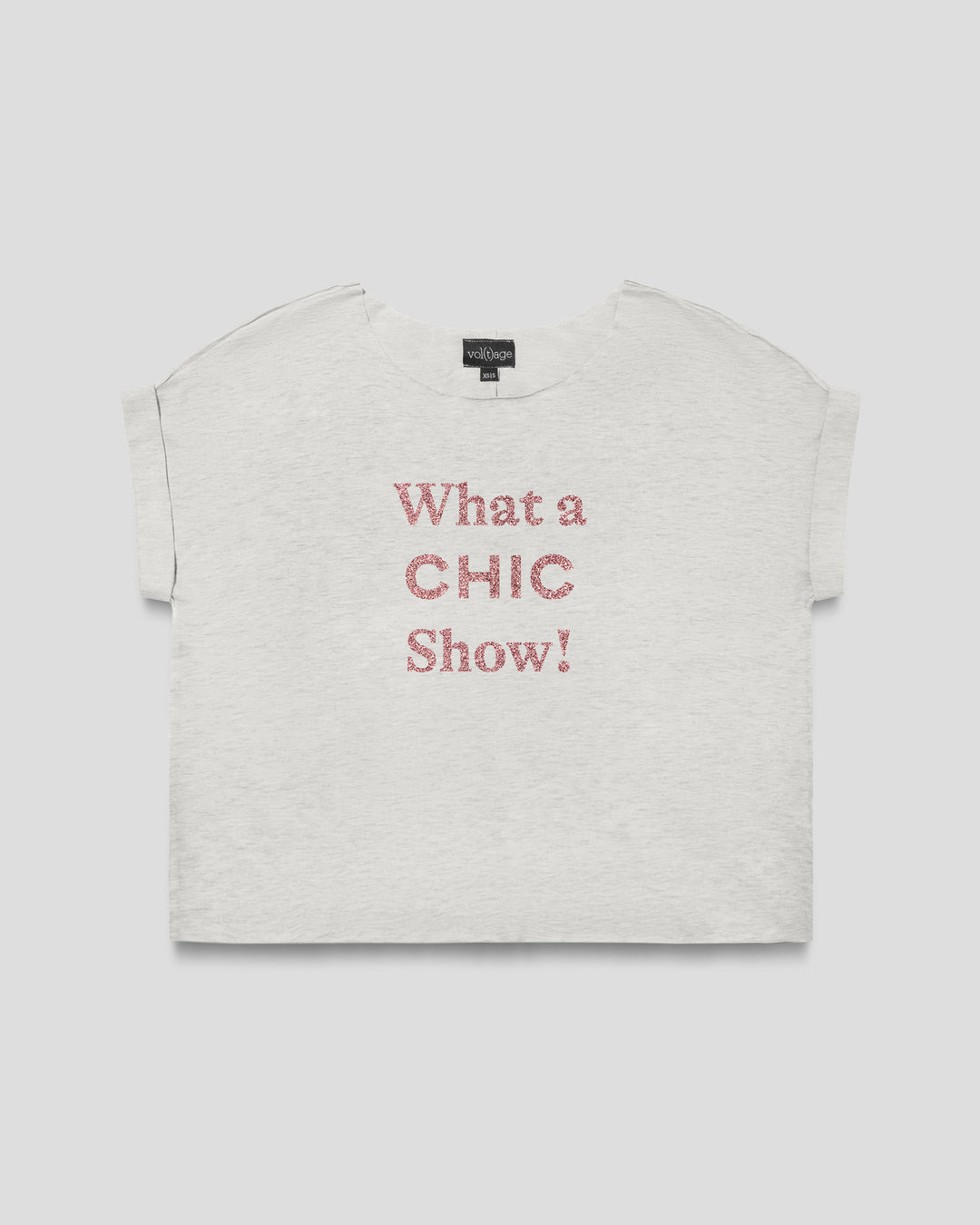 WHAT A CHIC SHOW relaxed smart-tee