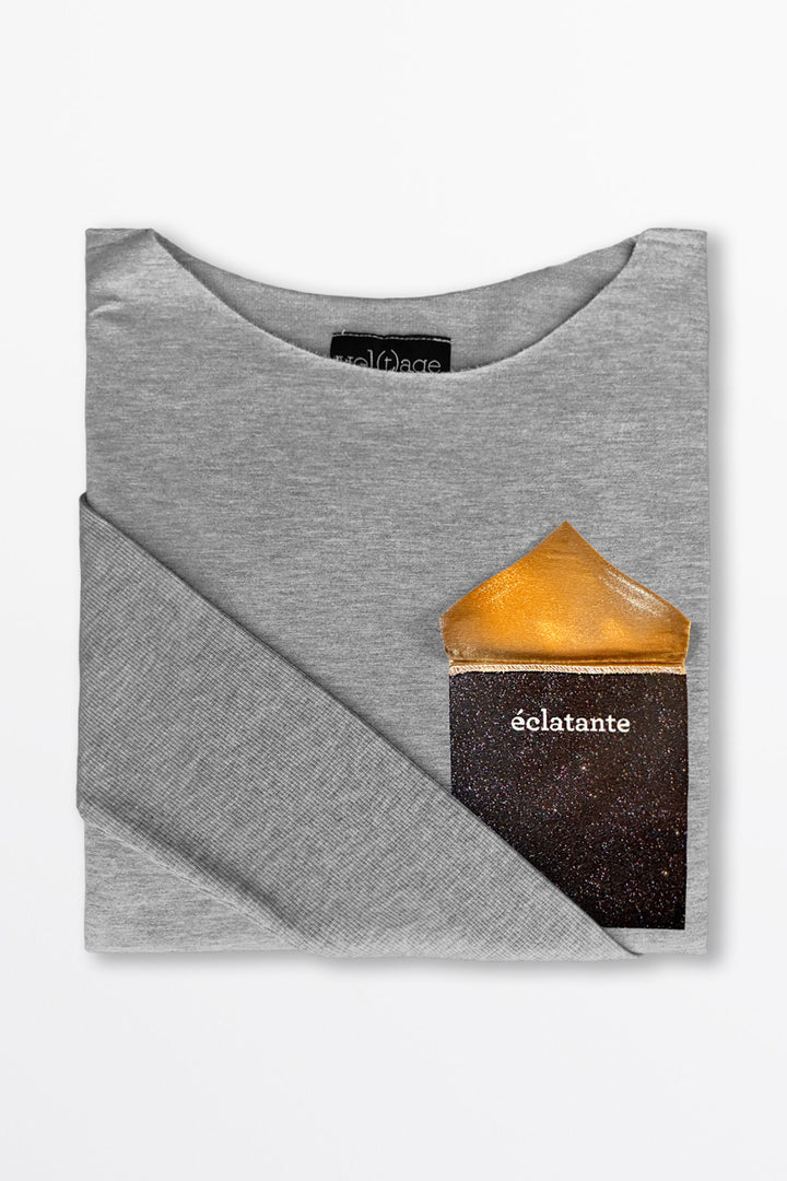 ECLATANTE v-pocket smart-shirt