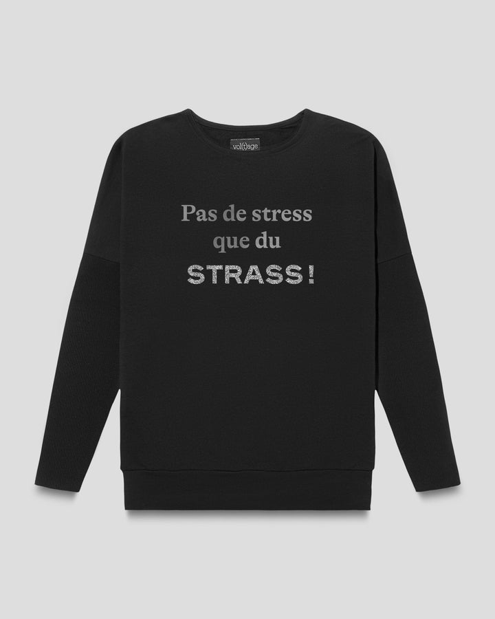 Pas de stress que du STRASS fitted smart-shirt