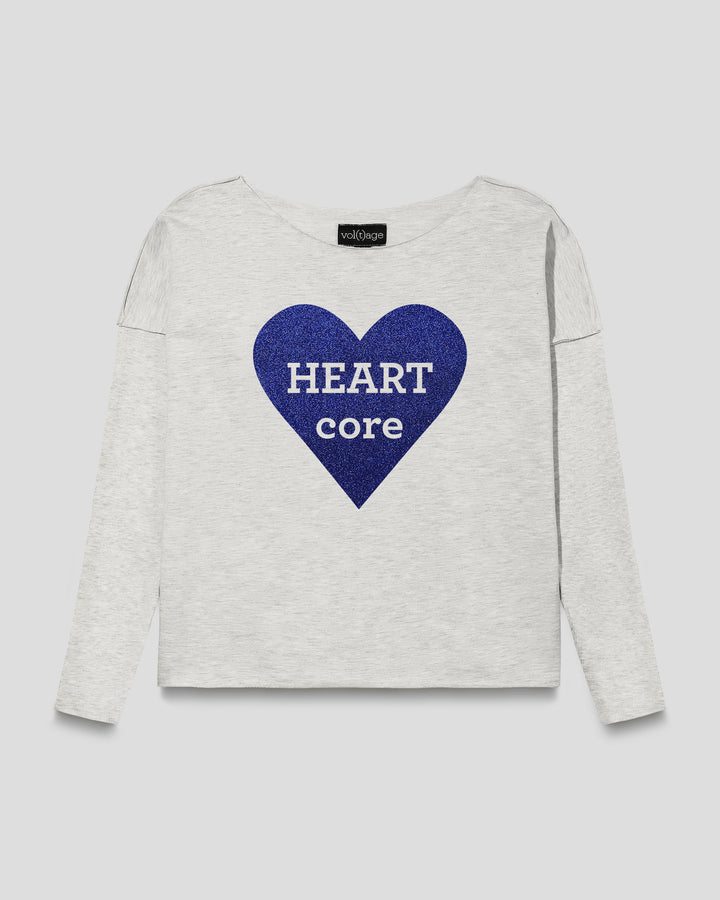 HEART core relaxed smart-shirt