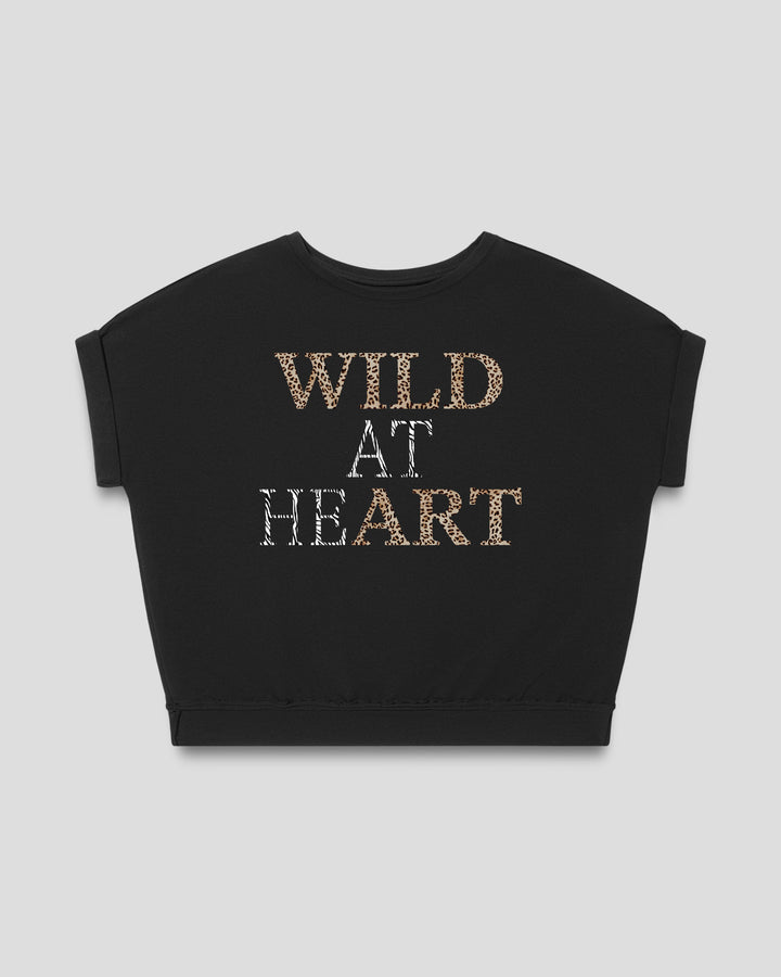 WILD AT HEART fitted smart-tee