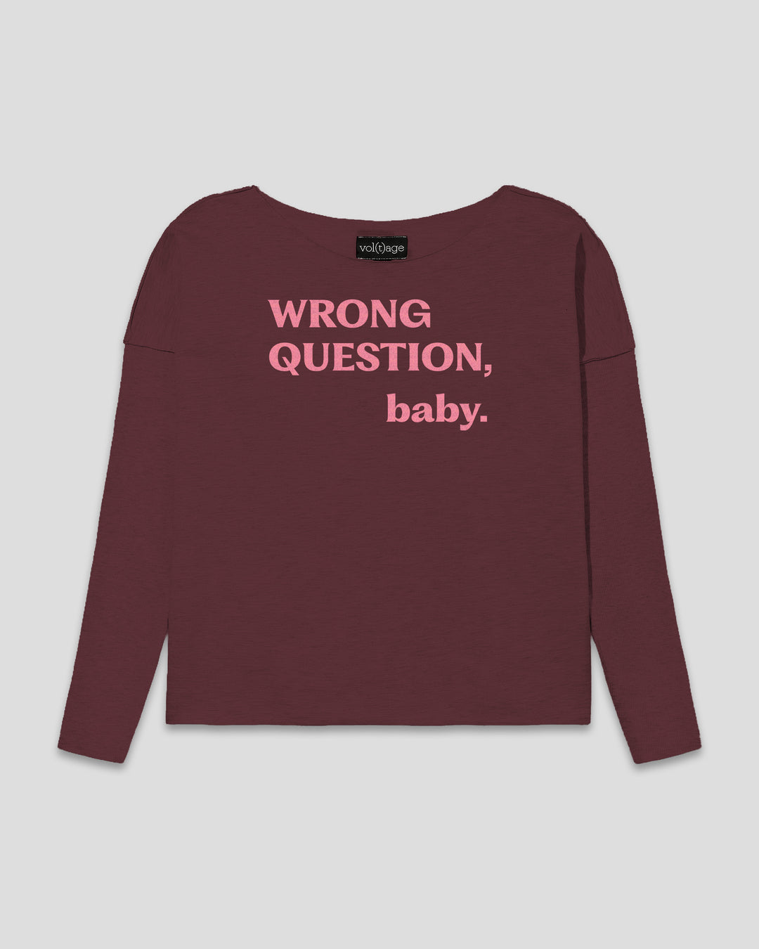 WRONG QUESTION, baby. relaxed smart-shirt