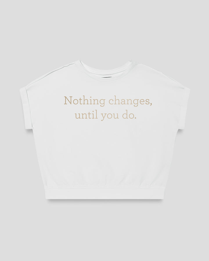 Nothing changes, until you do. fitted smart-tee