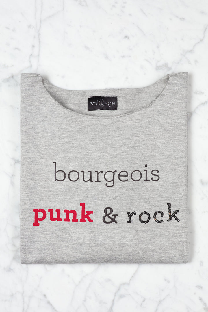 BOURGEOIS PUNK & ROCK relaxed smart-tee