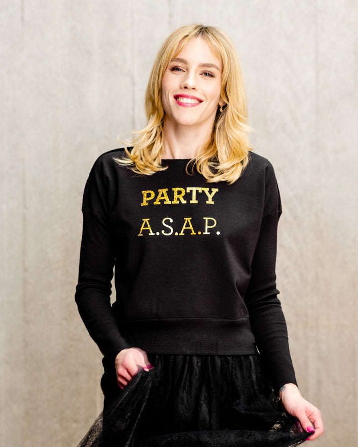 PARTY ASAP relaxed smart-shirt