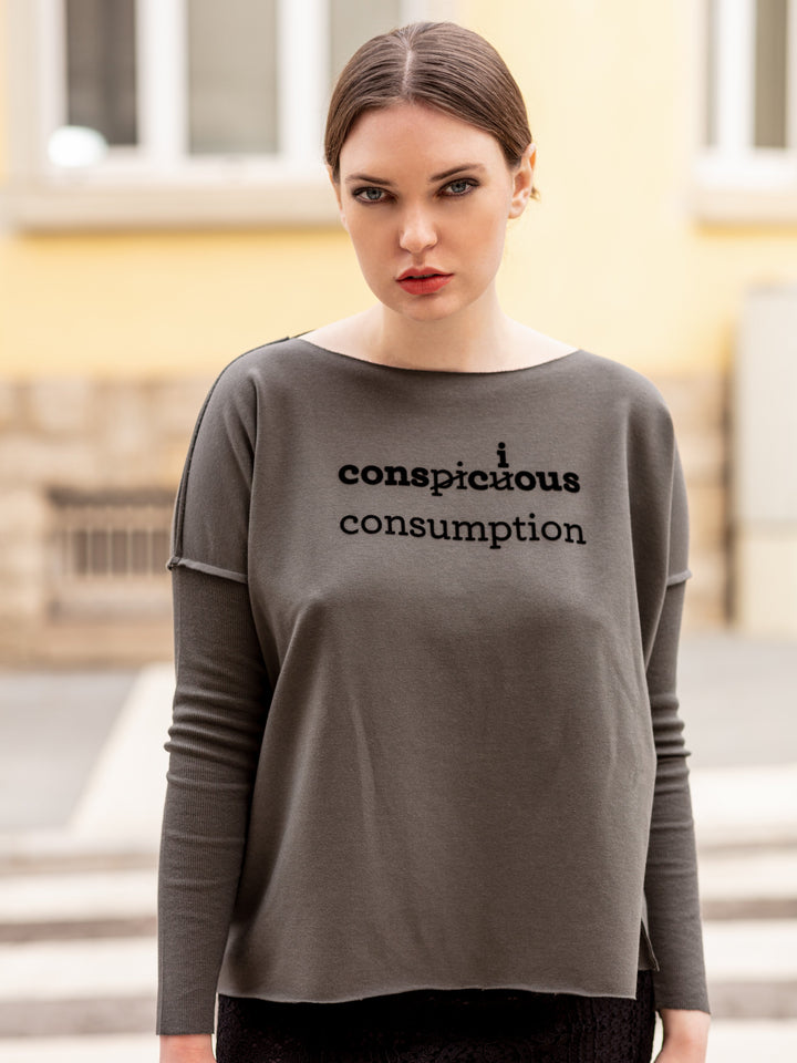 CONSCIOUS CONSUMPTION relaxed smart-shirt