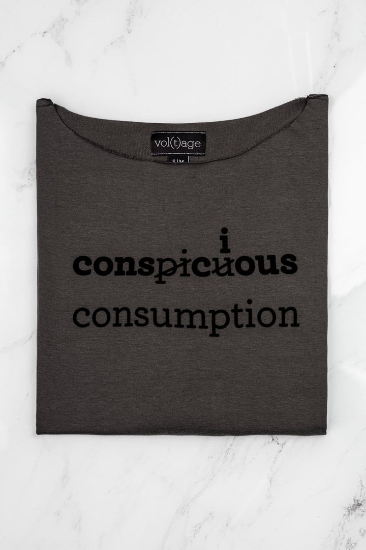 CONSCIOUS CONSUMPTION relaxed smart-shirt