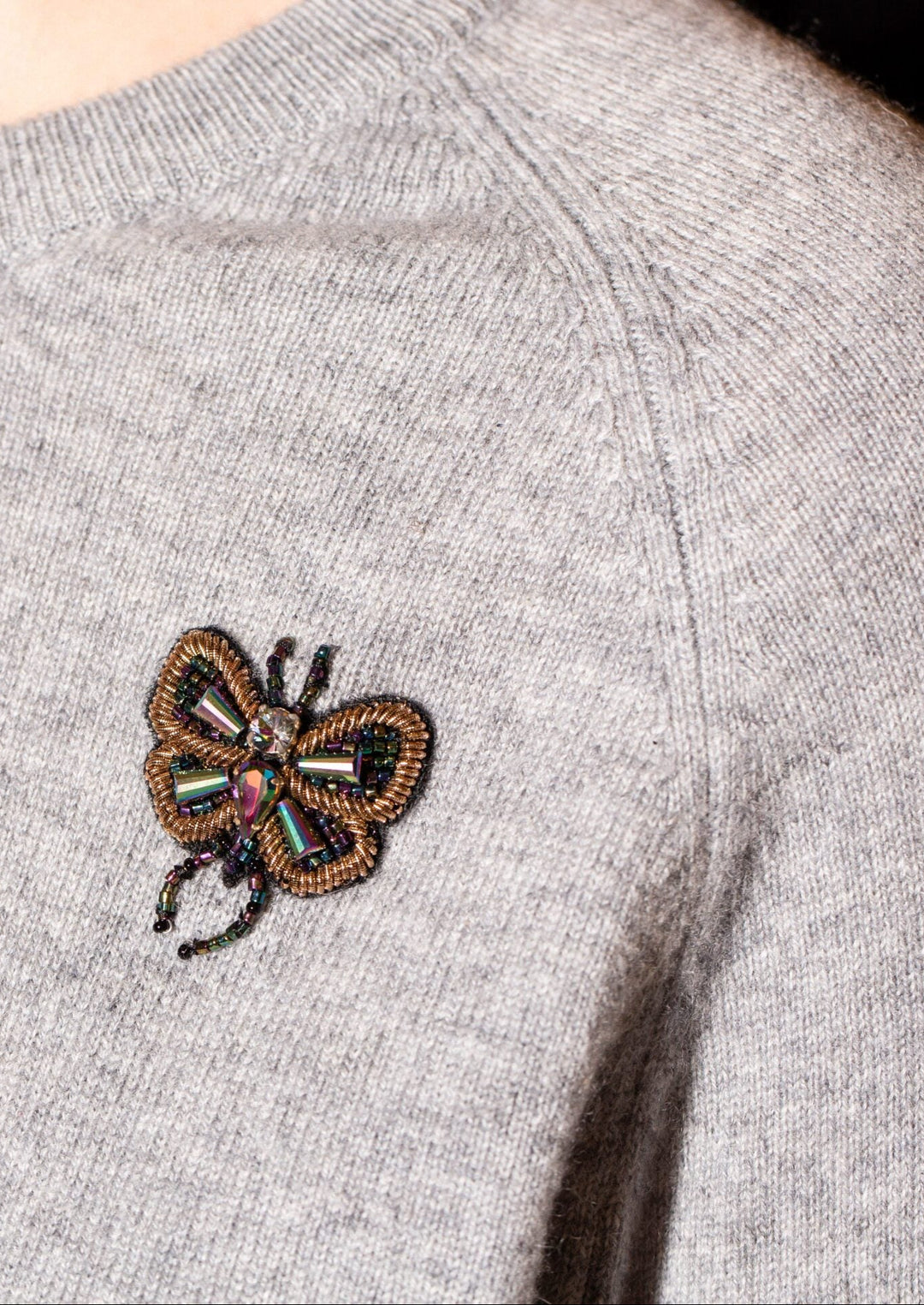 BUTTERFLY cashmere sweater