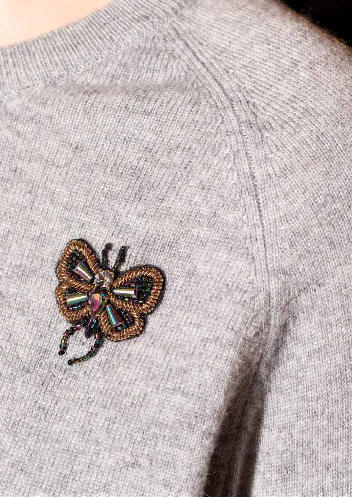 BUTTERFLY cashmere sweater