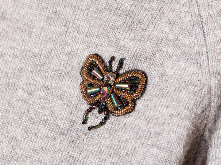 BUTTERFLY cashmere sweater