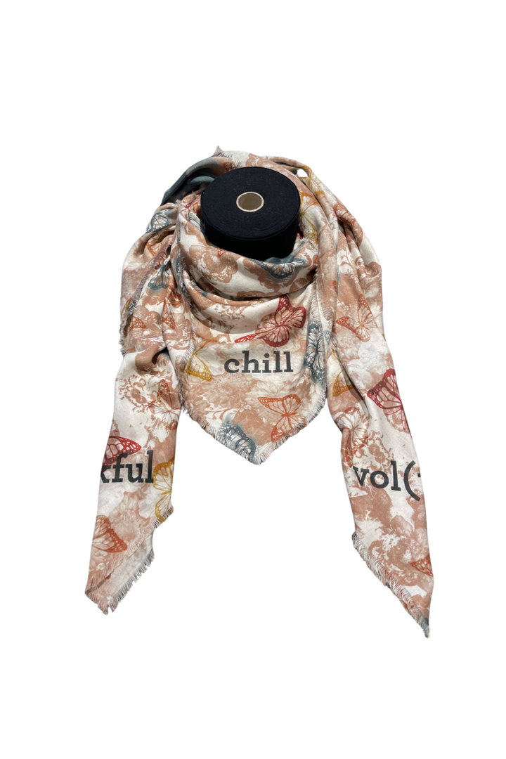 GOOD VIBES scarf