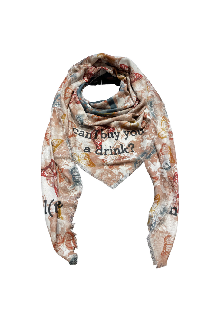 GOOD VIBES scarf