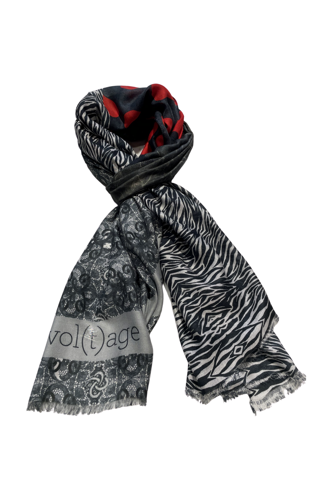 HEARTS modal/cashmere scarf