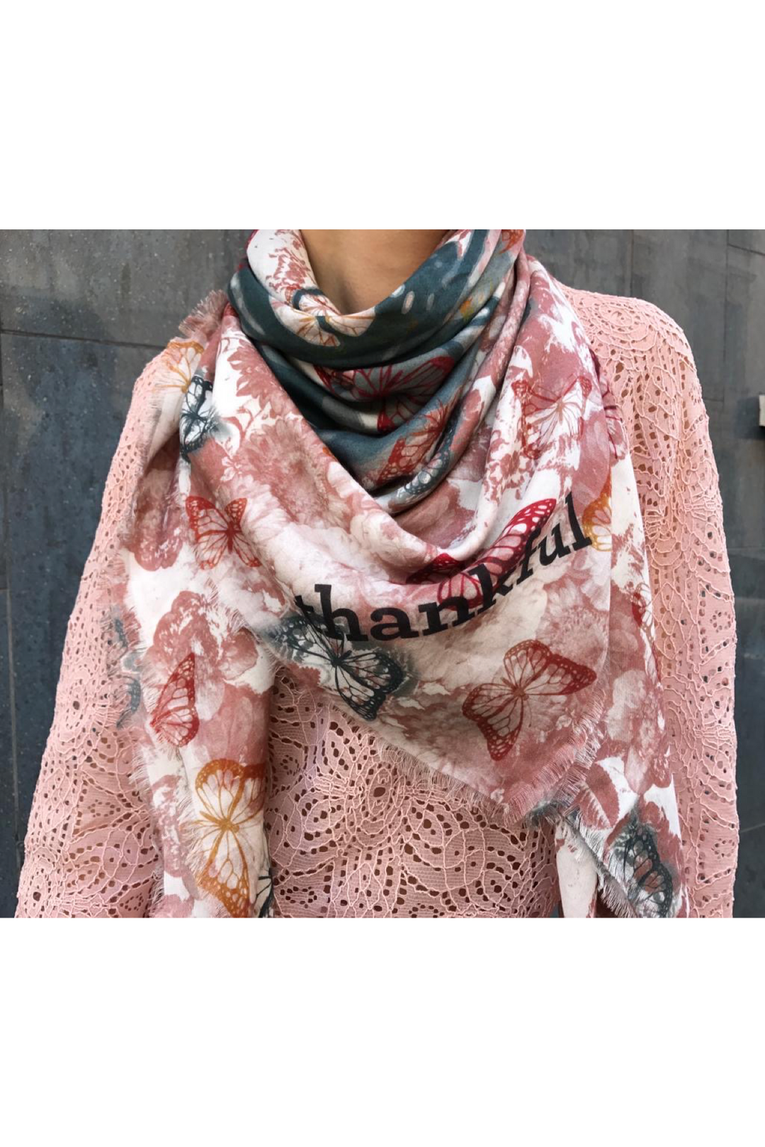 GOOD VIBES scarf