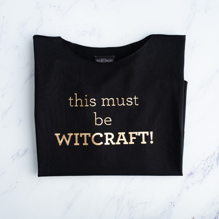 THIS MUST BE WITCRAFT relaxed smart-shirt