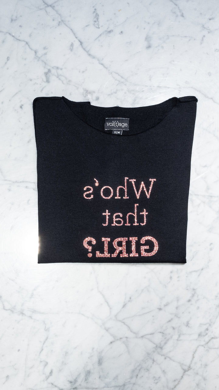 WHO'S THAT GIRL relaxed smart-shirt