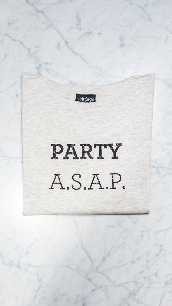 PARTY ASAP relaxed smart-shirt