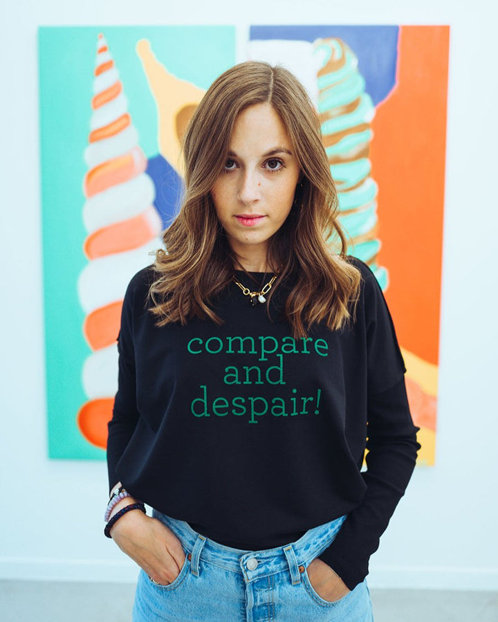 COMPARE AND DESPAIR relaxed smart-shirt