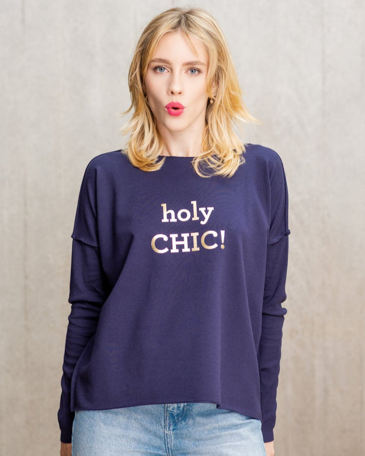 HOLY CHIC relaxed smart-shirt