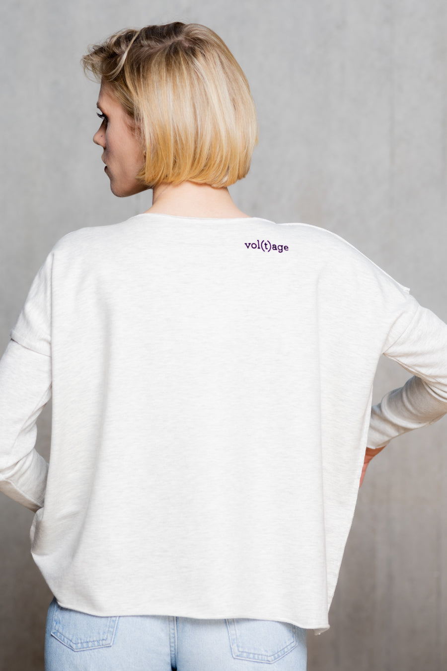 FEMINISTE FATALE relaxed smart-shirt