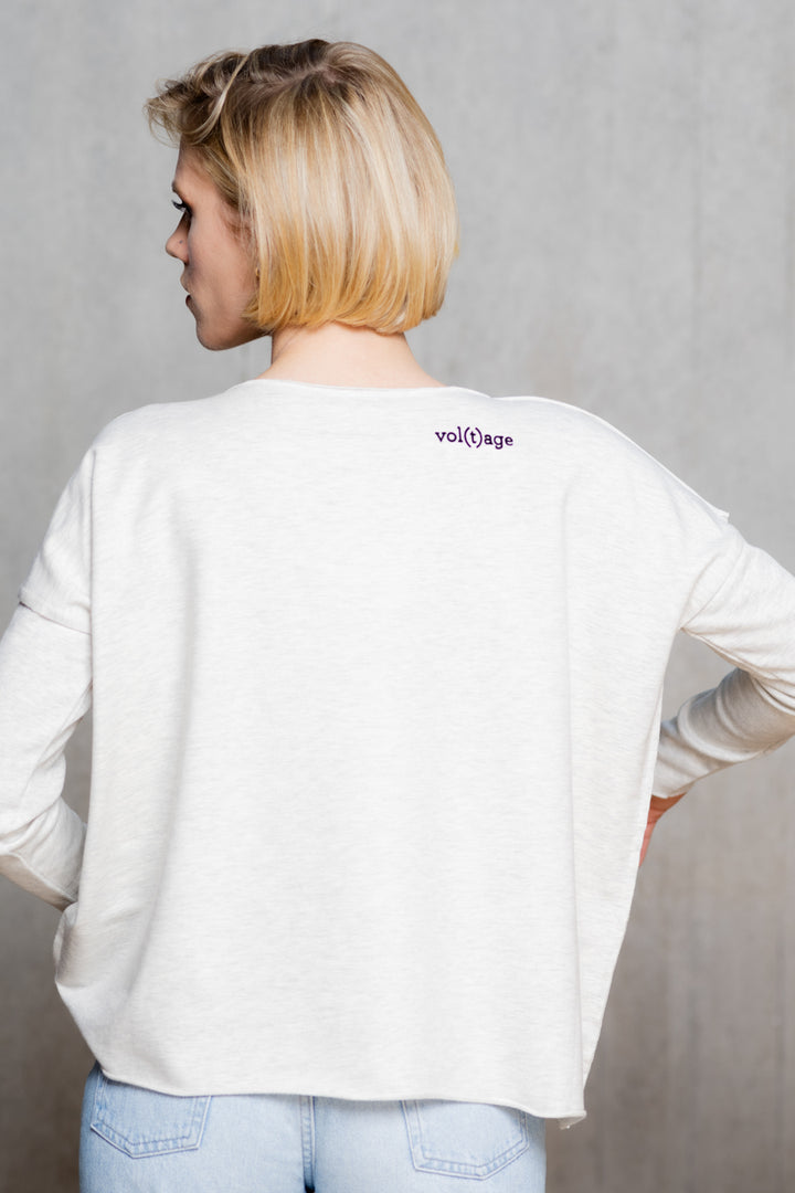 FEMINISTE FATALE relaxed smart-shirt