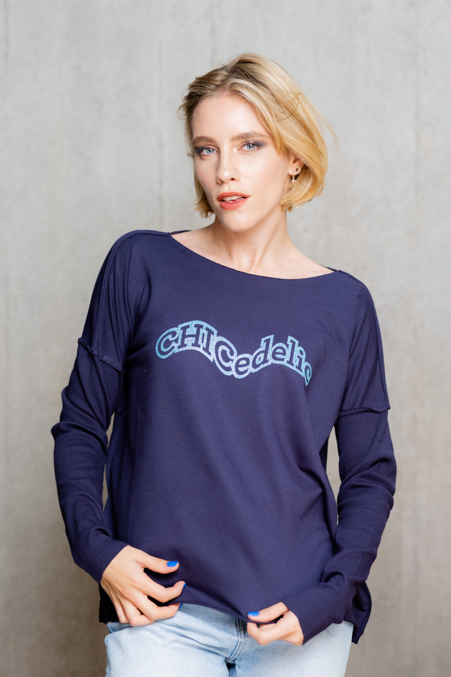 CHICEDELIC relaxed smart-shirt