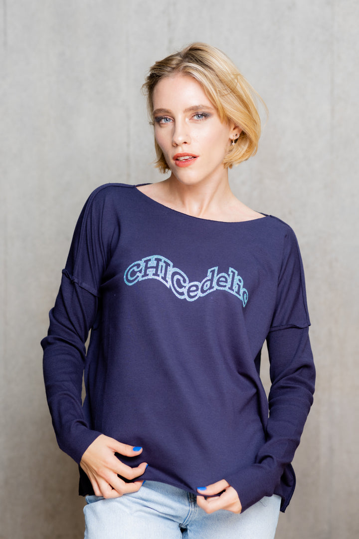 CHICEDELIC relaxed smart-shirt