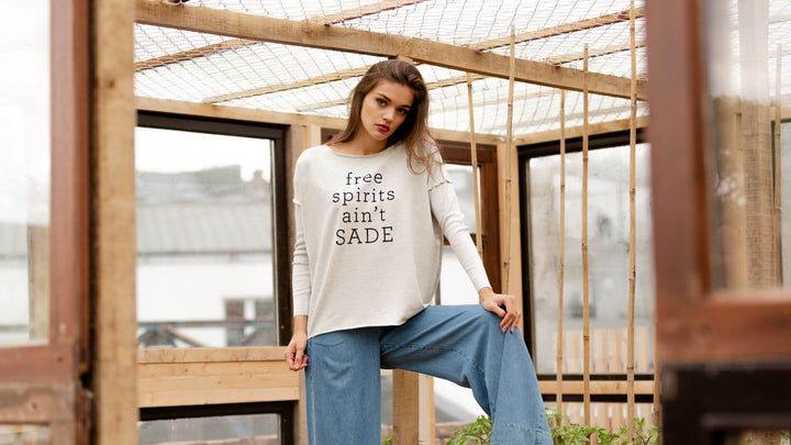 FREE SPIRITS AIN'T SADE relaxed smart-shirt