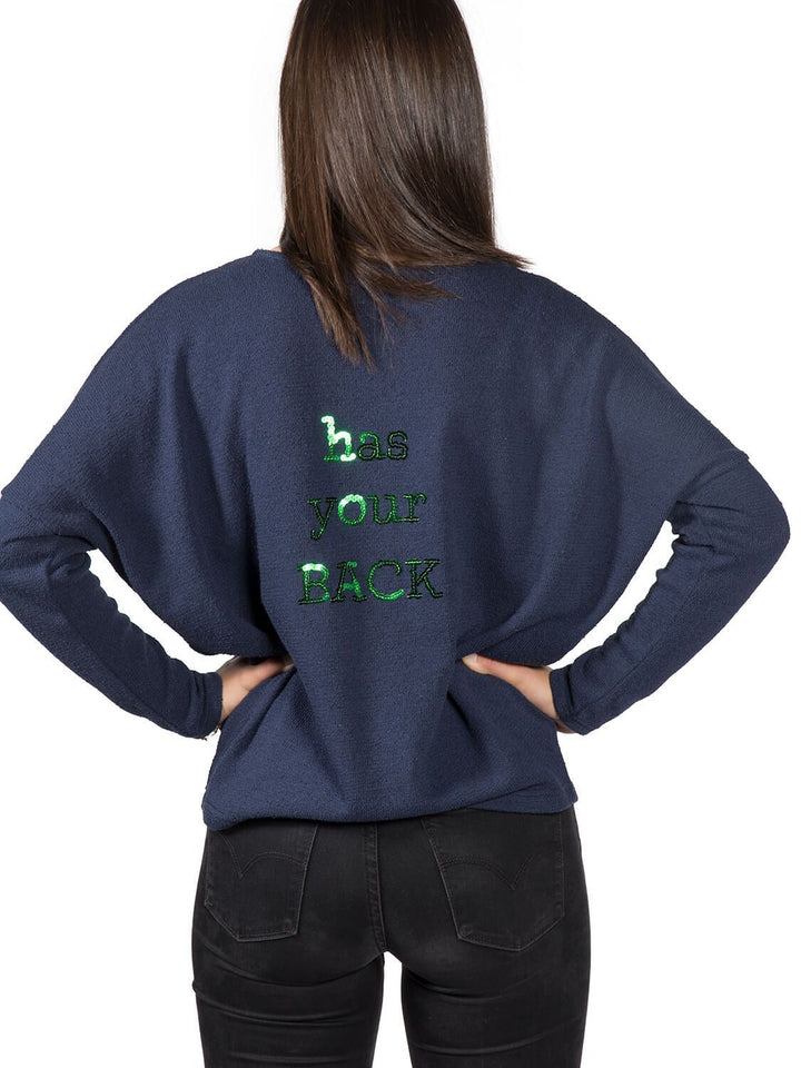 GAIA - HAS YOUR BACK sweater