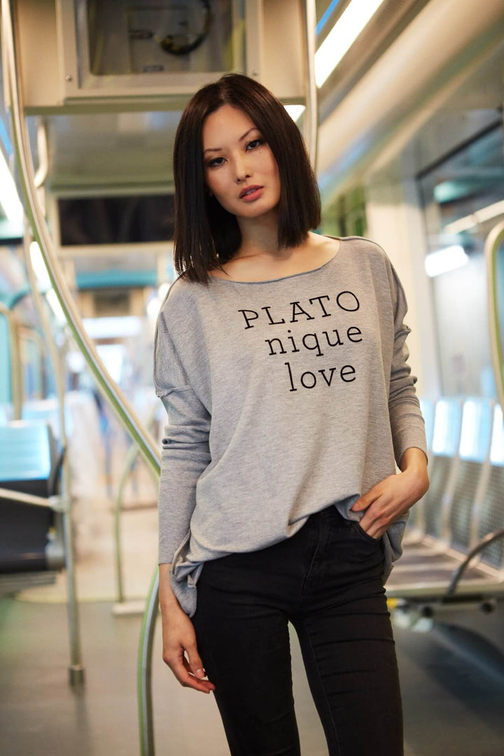 PLATO NIQUE LOVE relaxed smart-shirt