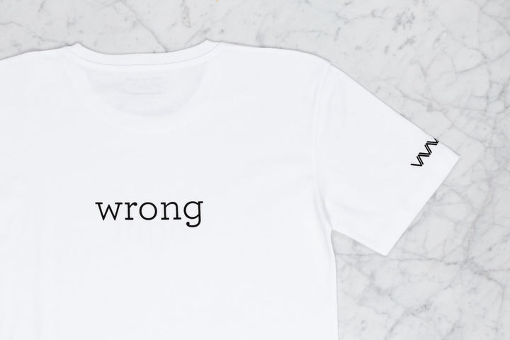 RIGHT/WRONG classic t-shirt