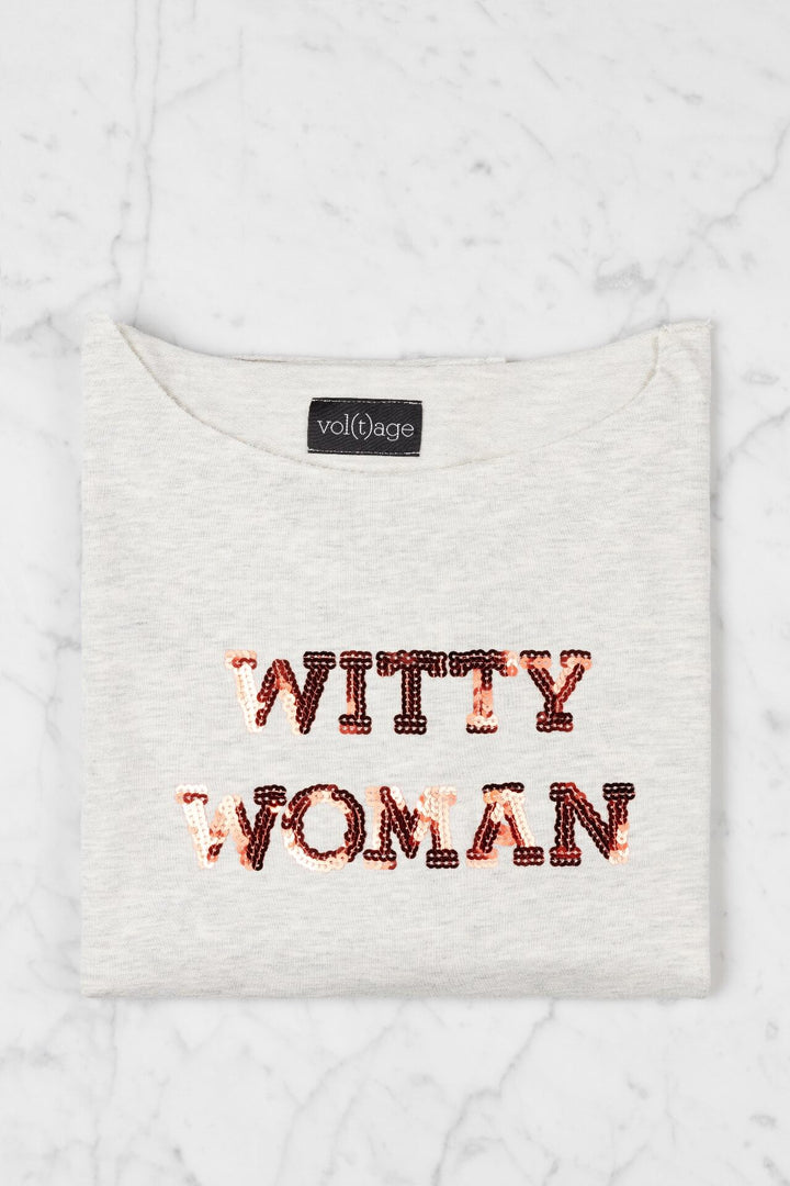 WITTY WOMAN smart-shirt