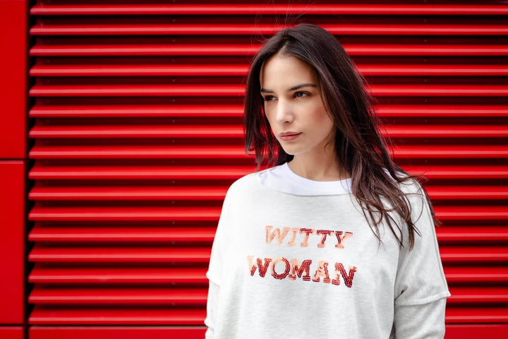 WITTY WOMAN smart-shirt