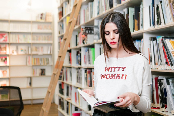 WITTY WOMAN smart-shirt